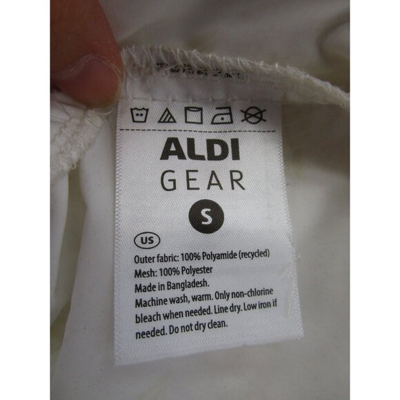 Aldi Gear Jacket Small 2024 Windbreaker Vented Mesh Lined NEW - Picture 13 of 14